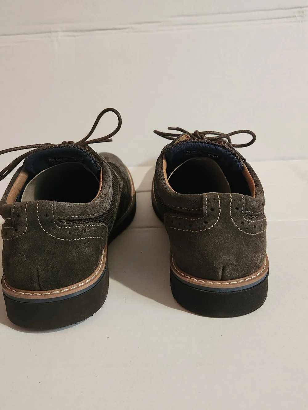 Nunn Bush Men's Brown Wingtip Derby Shoes